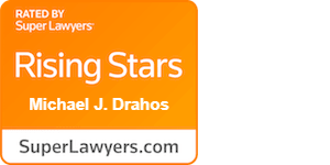 Rated by Super Lawyers Rising Stars Accolade for Michael J. Drahos